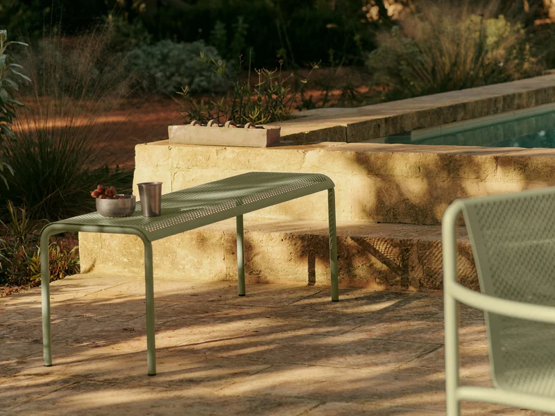 Dapple Bench - Tea Green