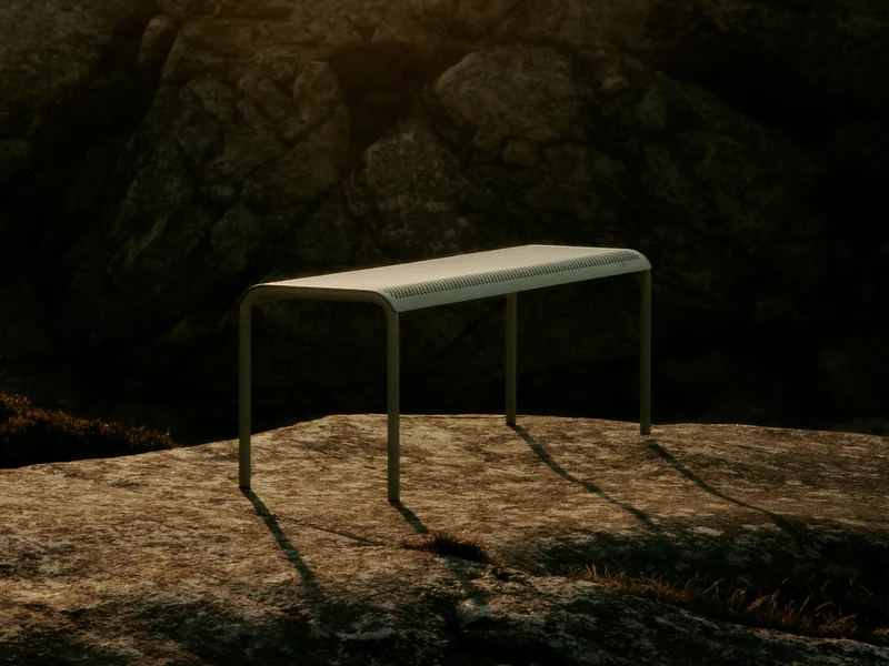 Dapple Bench - Tea Green