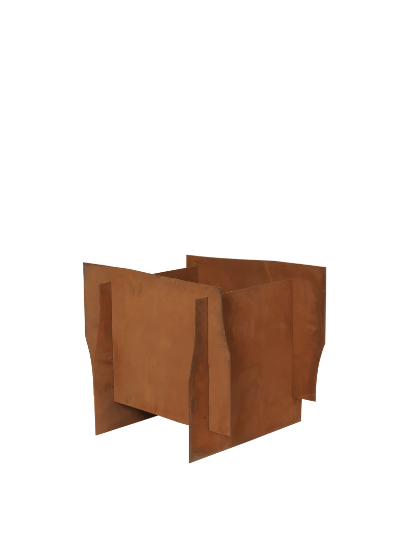 Lapel Planter - Square - Rust