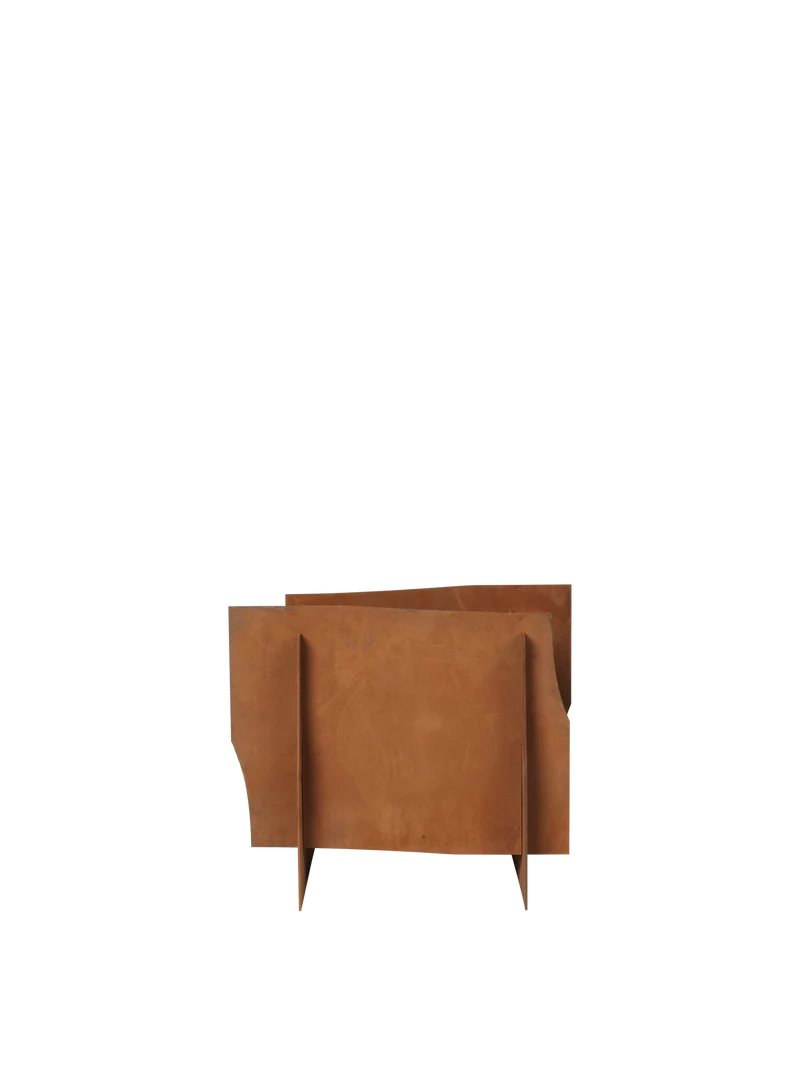 Lapel Planter - Square - Rust