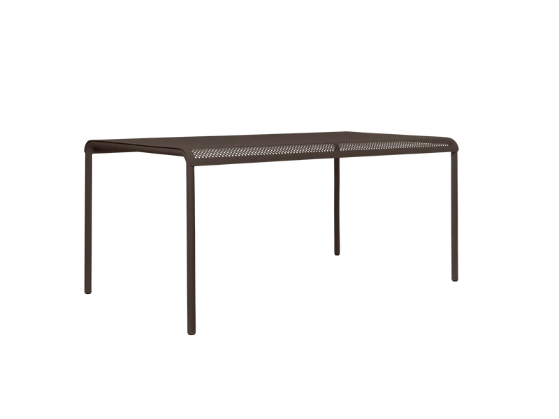 Dapple Dining Table - 160 x 90 - Dark Chocolate