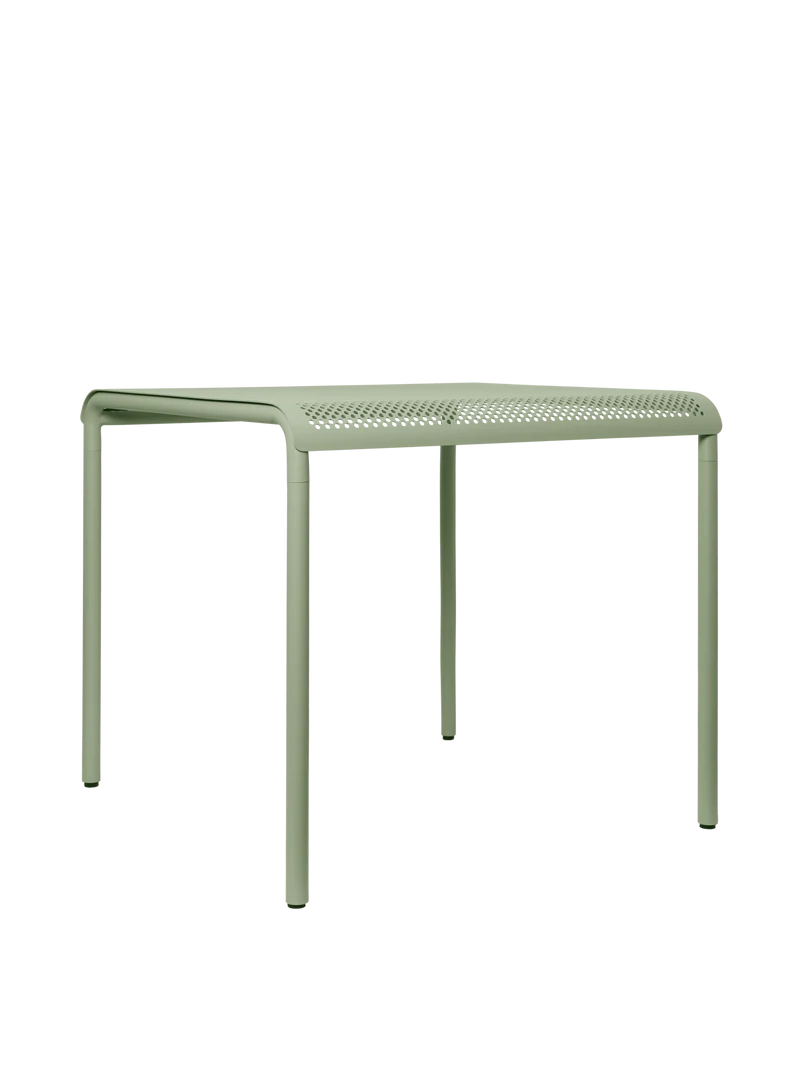 Dapple Dining Table - 80 x 80 - Tea Green