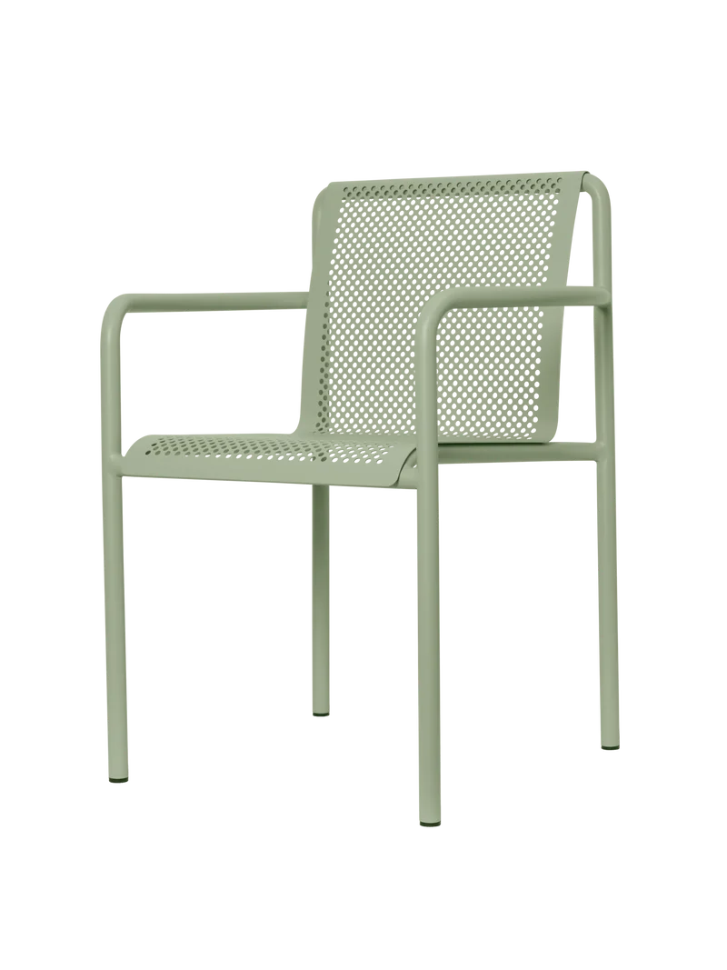 Dapple Chair with Arms - Tea Green