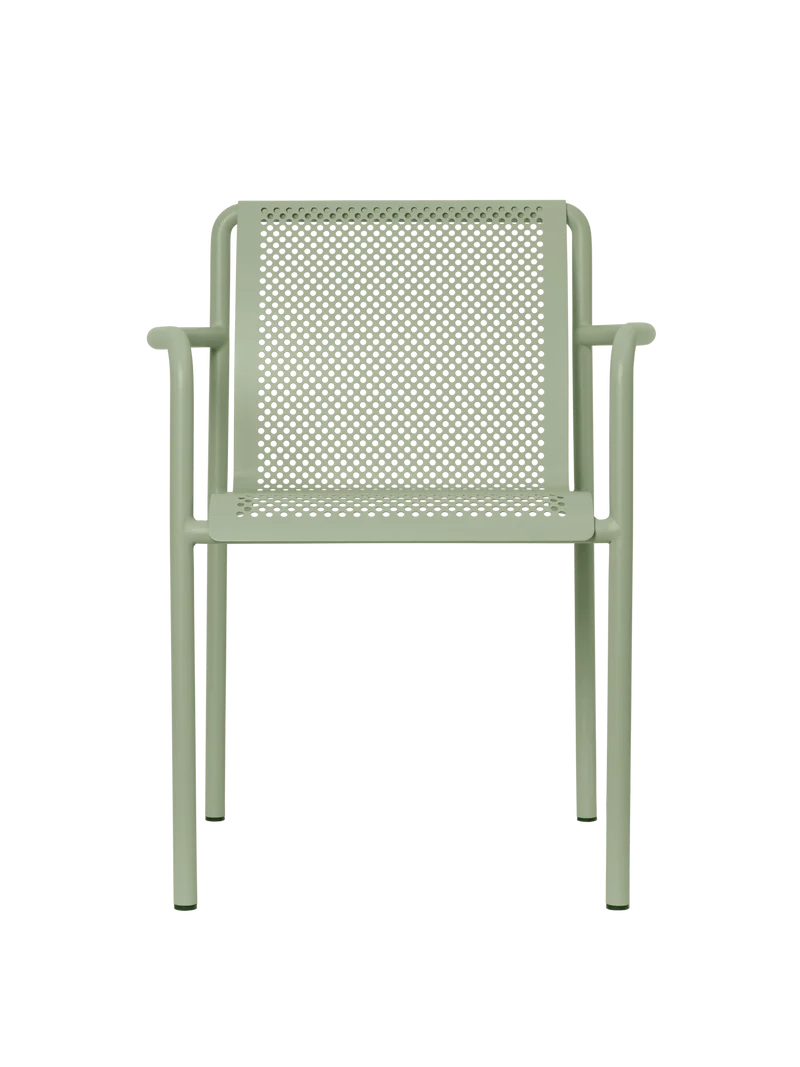 Dapple Chair with Arms - Tea Green