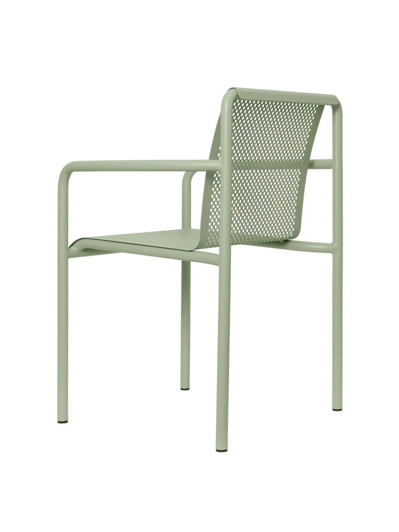 Dapple Chair with Arms - Tea Green