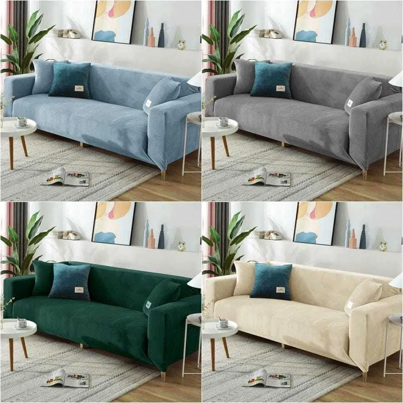Housse canapé extensible PLUSHKA