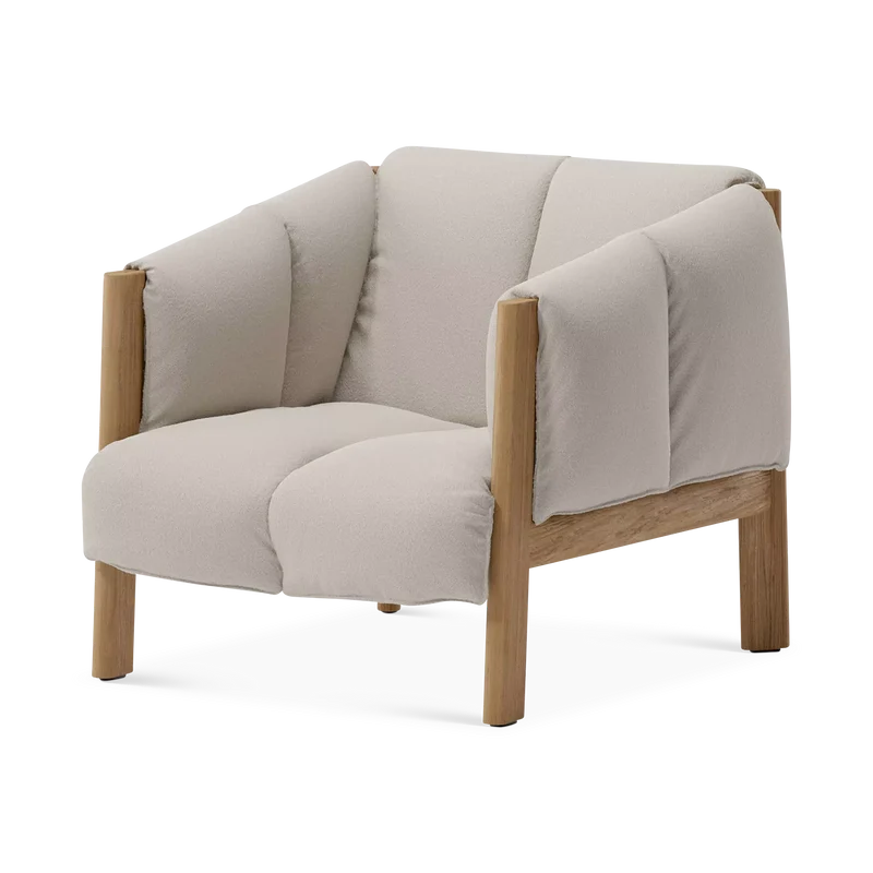 Plumon - Outdoor Teak Lounge Chair by Kettal