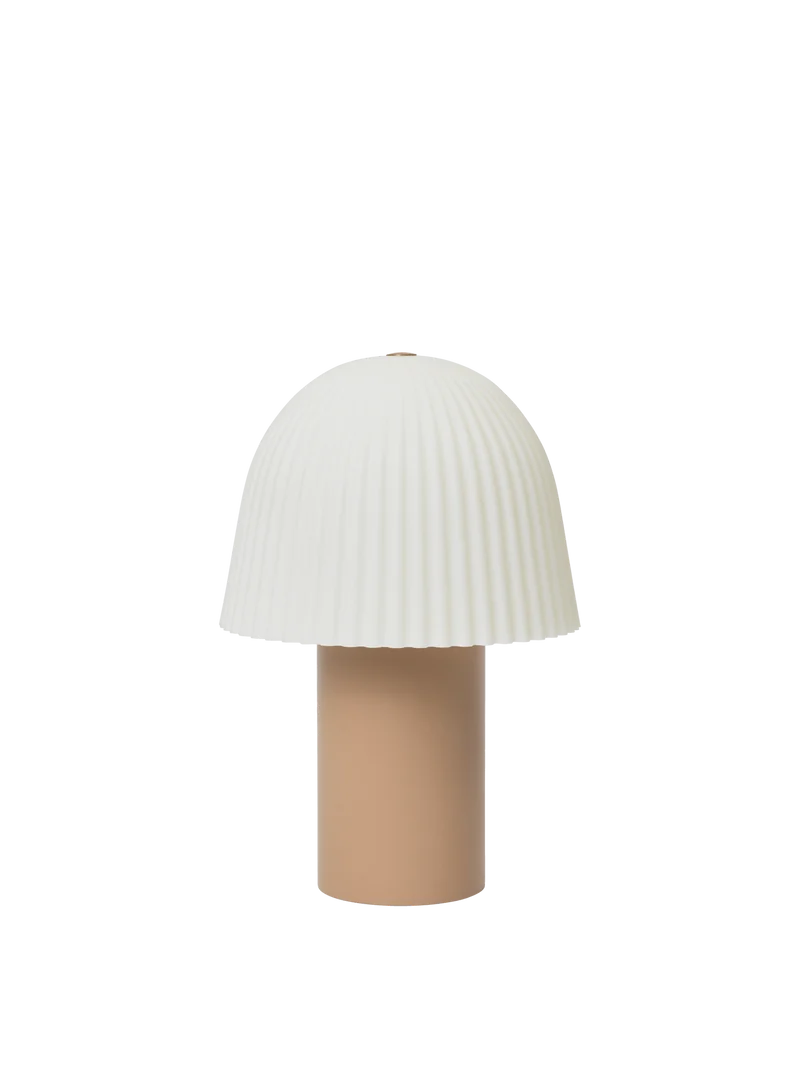 Frill Portable Lamp - Rose/White