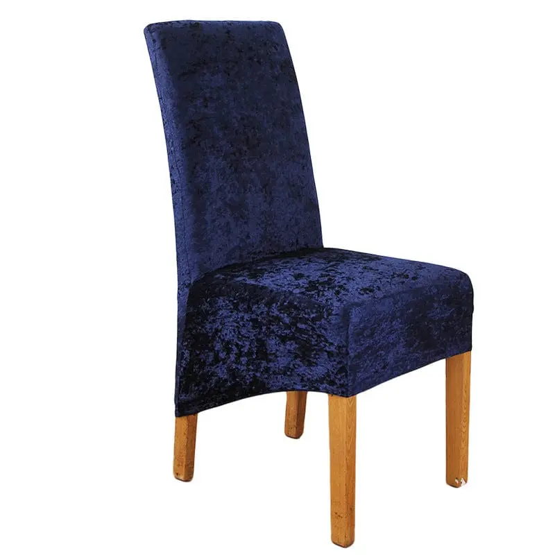FLANELY - Housse de chaise longue en flanelle diamant doré velours