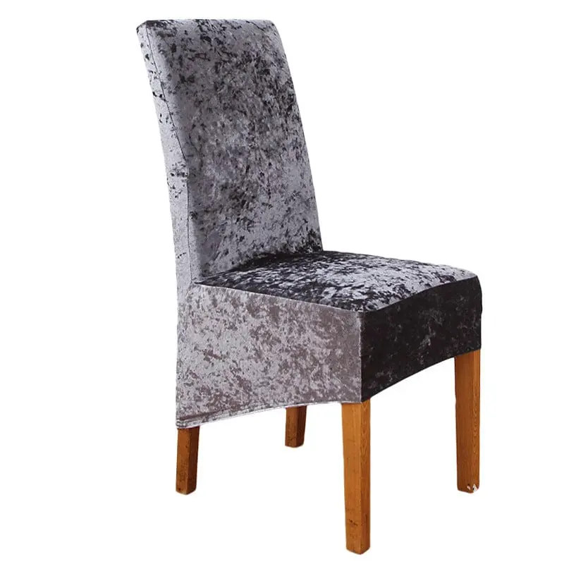 FLANELY - Housse de chaise longue en flanelle diamant doré velours