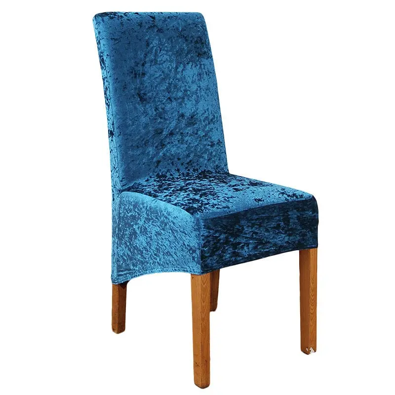 FLANELY - Housse de chaise longue en flanelle diamant doré velours