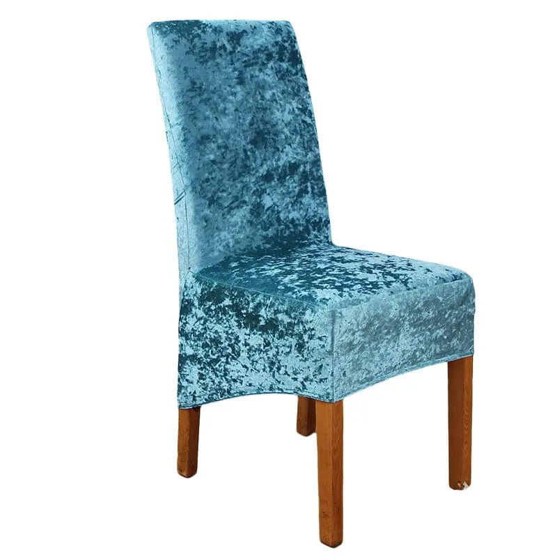FLANELY - Housse de chaise longue en flanelle diamant doré velours