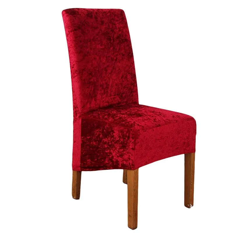 FLANELY - Housse de chaise longue en flanelle diamant doré velours