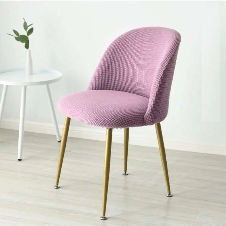 CRYCHAIR - Housse de chaise au dossier incurvé et rond