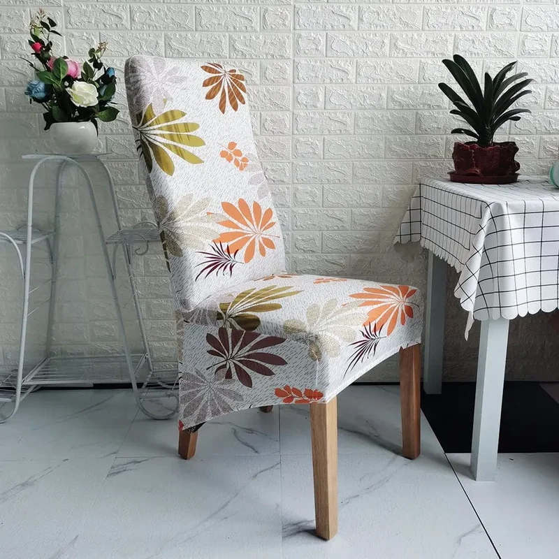 Housse chaise longue imprimé fleur BATOO