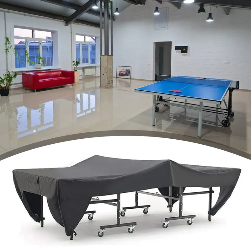 Housse anti-poussière protecteur pour table de Ping-Pong d'intérieur et d'extérieur