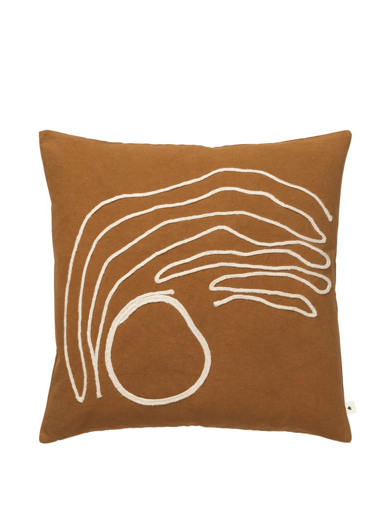 Jot Cushion - Aged Gold