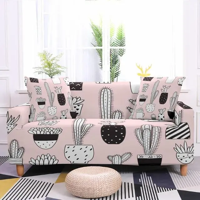 PINKCUTE - Housse canapé extensible