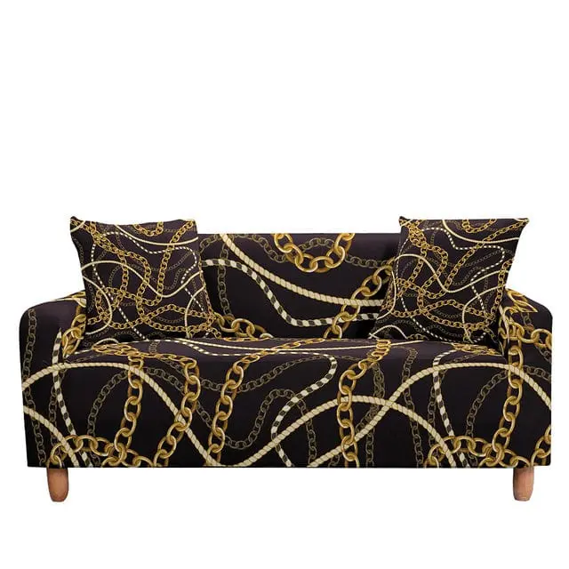 GOLDGO - Housse canapé extensible