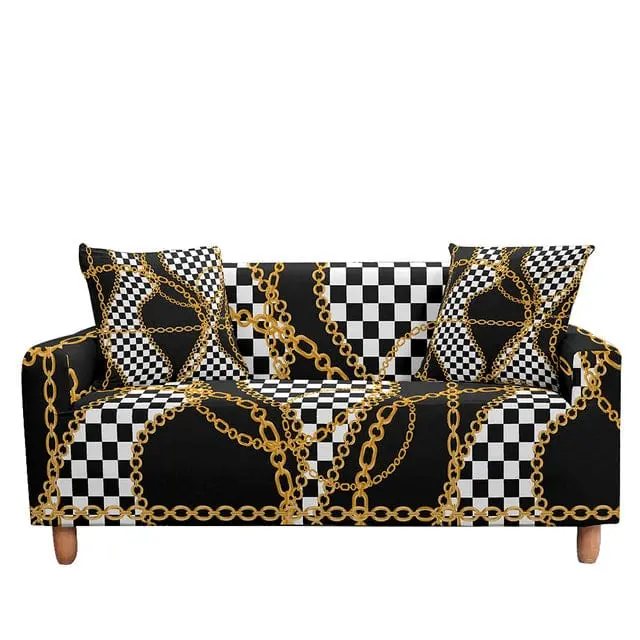 GOLDGO - Housse canapé extensible