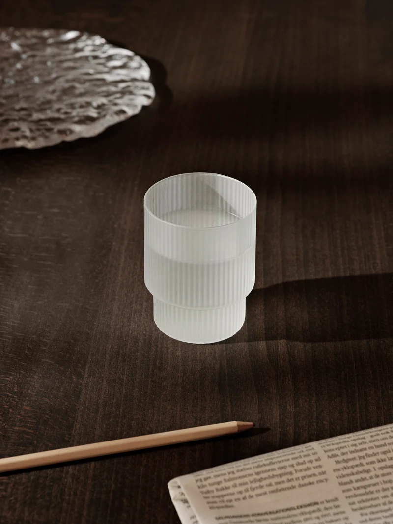 Ripple Glasses - Set of 4 - Frosted
