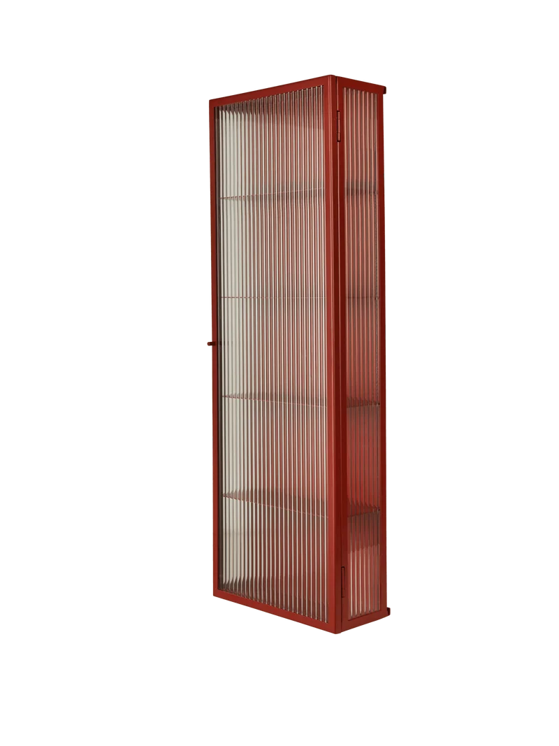 Haze Wall Cabinet - Tall - Oxide Red