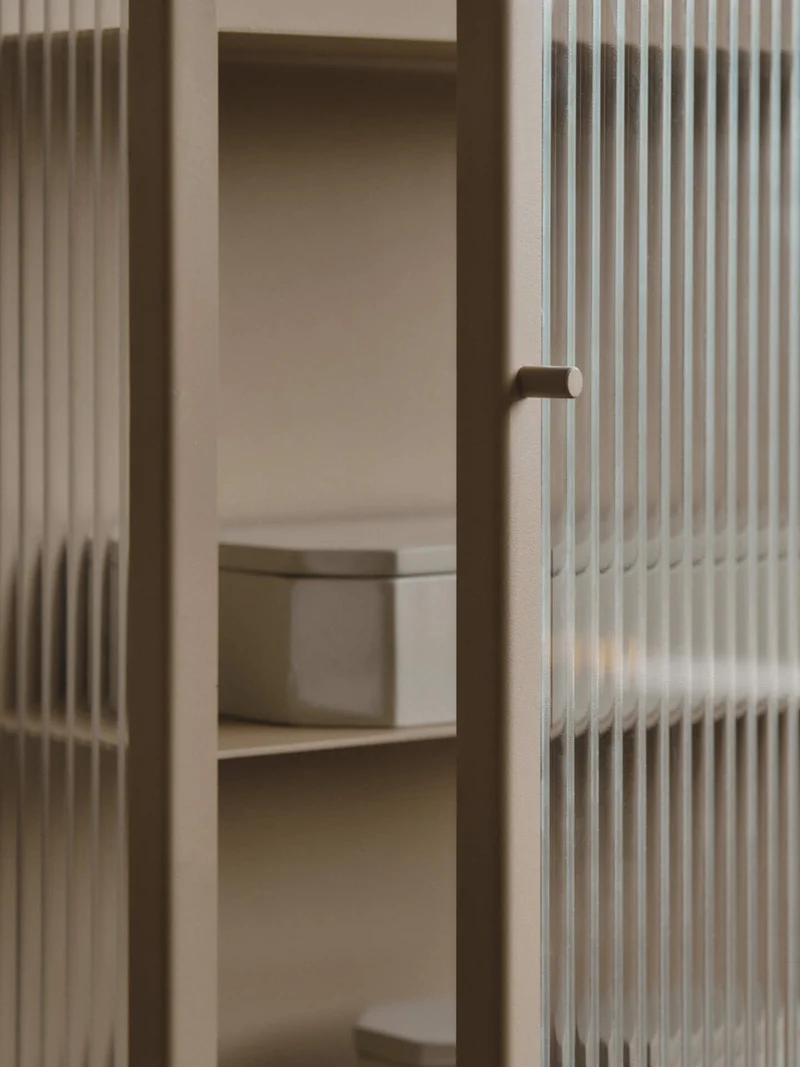 Haze Wall Cabinet - Tall - Cashmere
