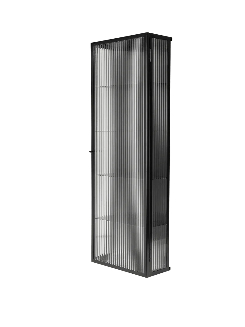 Haze Wall Cabinet - Tall - Black