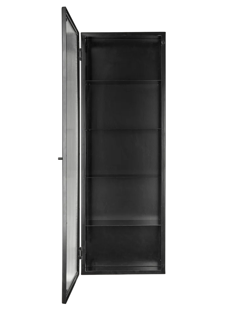 Haze Wall Cabinet - Tall - Black