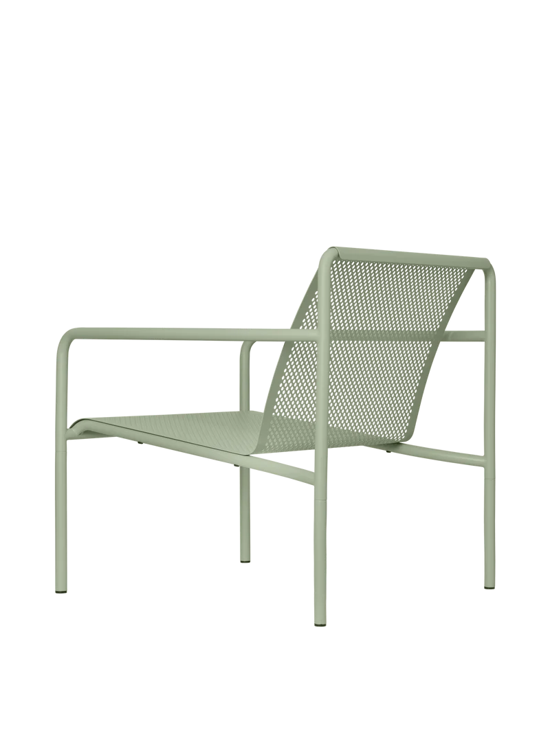 Dapple Lounge Chair with Arms - Tea Green
