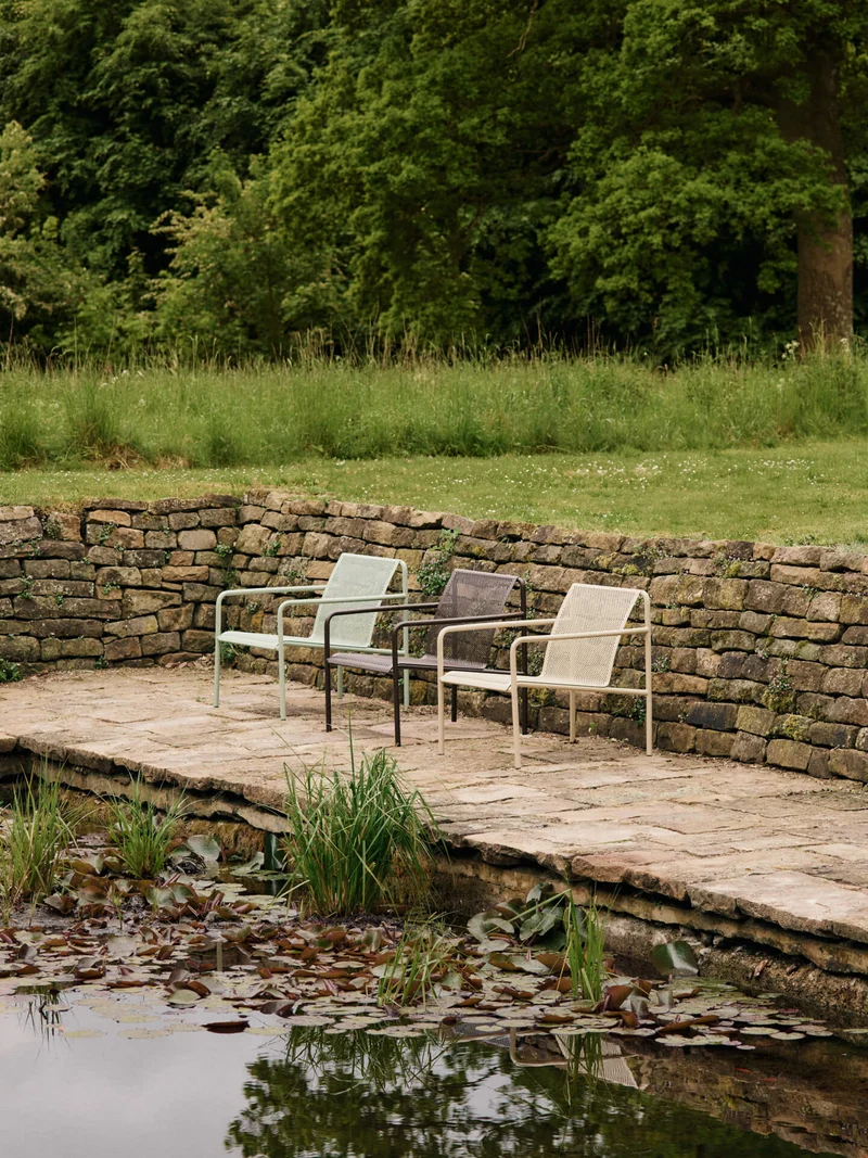 Dapple Lounge Chair with Arms - Cashmere