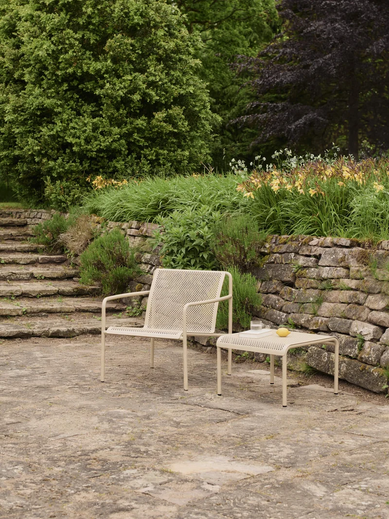 Dapple Lounge Chair with Arms - Cashmere