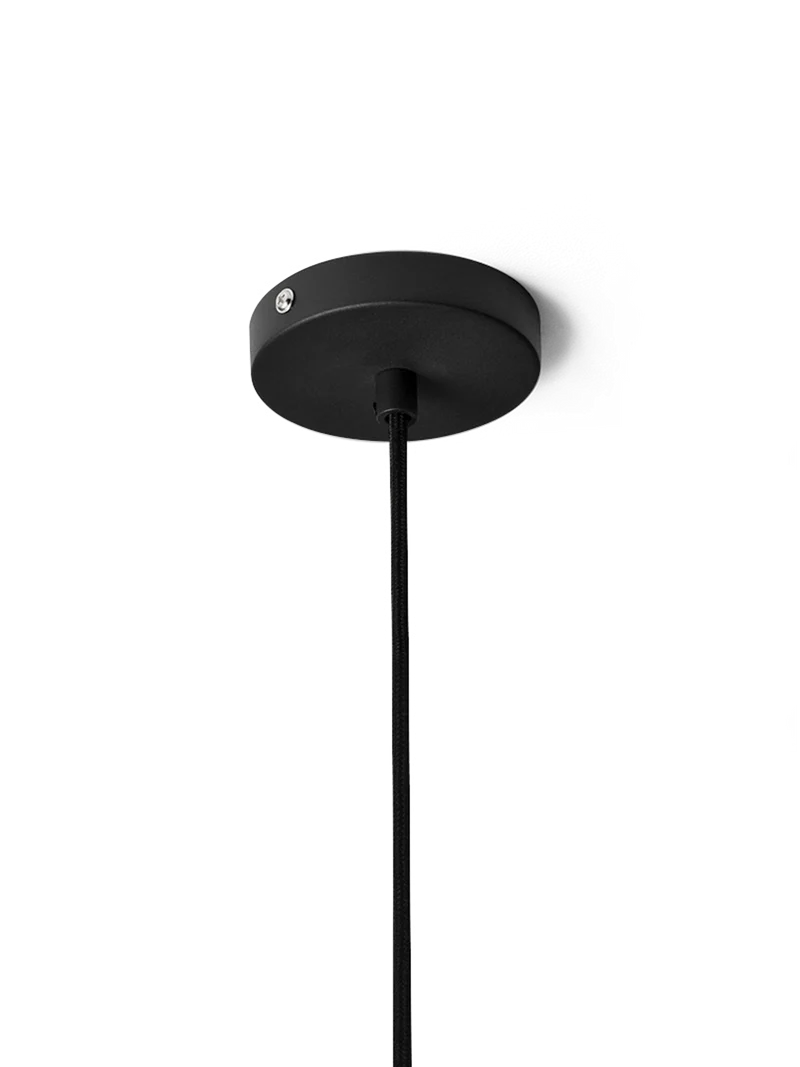 Socket Pendant Low - Black