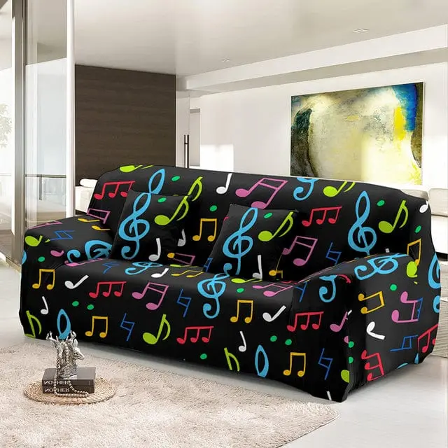 MUSICA - Housse canapé extensible