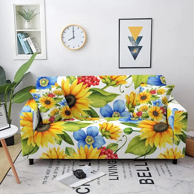 SUNFLOWER - Housse canapé extensible