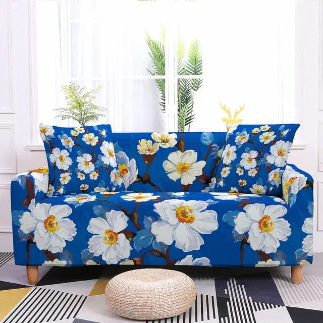 FLORALO - Housse canapé extensible
