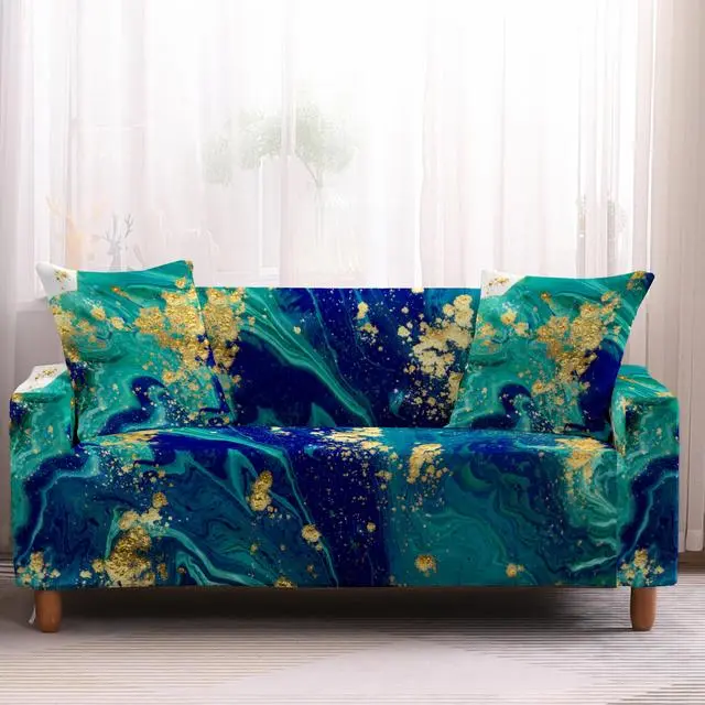 MARBLE - Housse canapé extensible