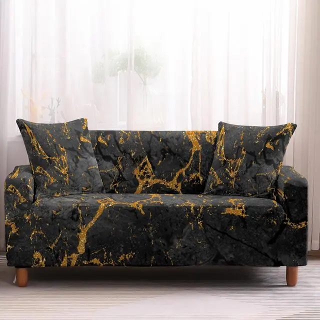 MARBLE - Housse canapé extensible