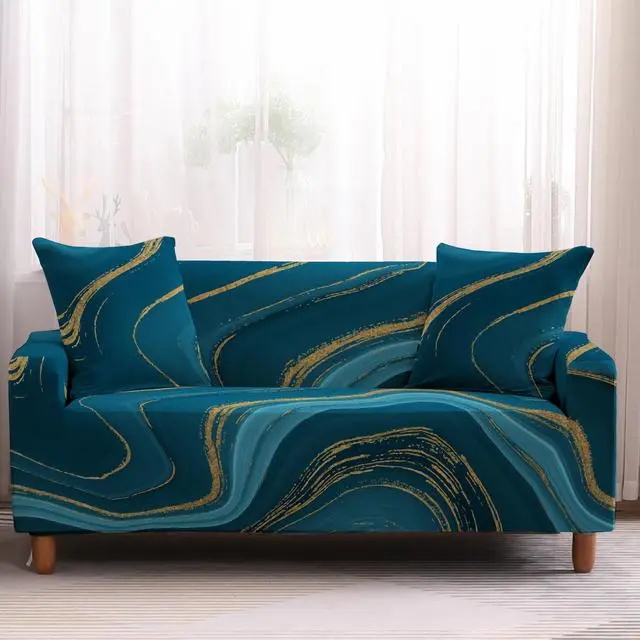 MARBLE - Housse canapé extensible