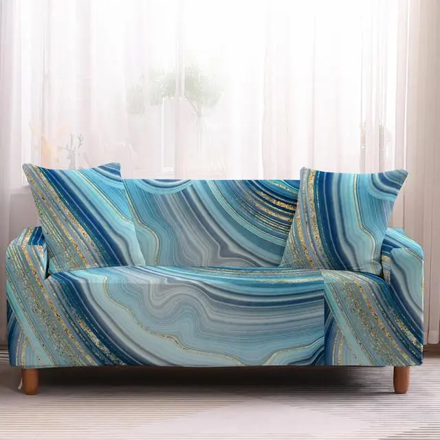 MARBLE - Housse canapé extensible