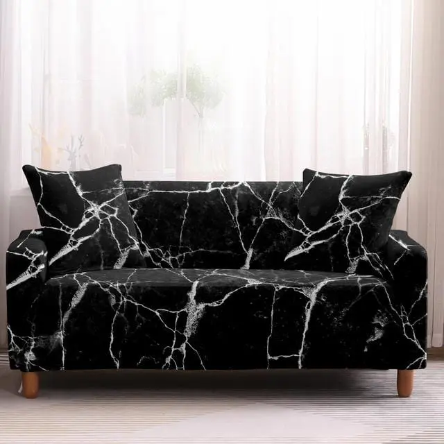 MARBLE - Housse canapé extensible