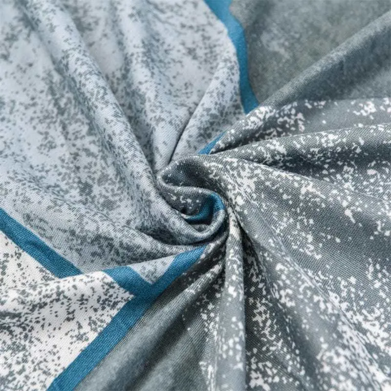 BLEGRAY - Housse canapé extensible motif imprimé