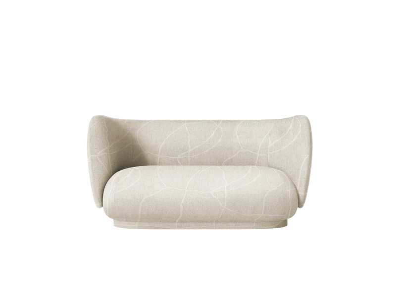 Rico Sofa 2-seater - Can Lis - Sand/Off-White