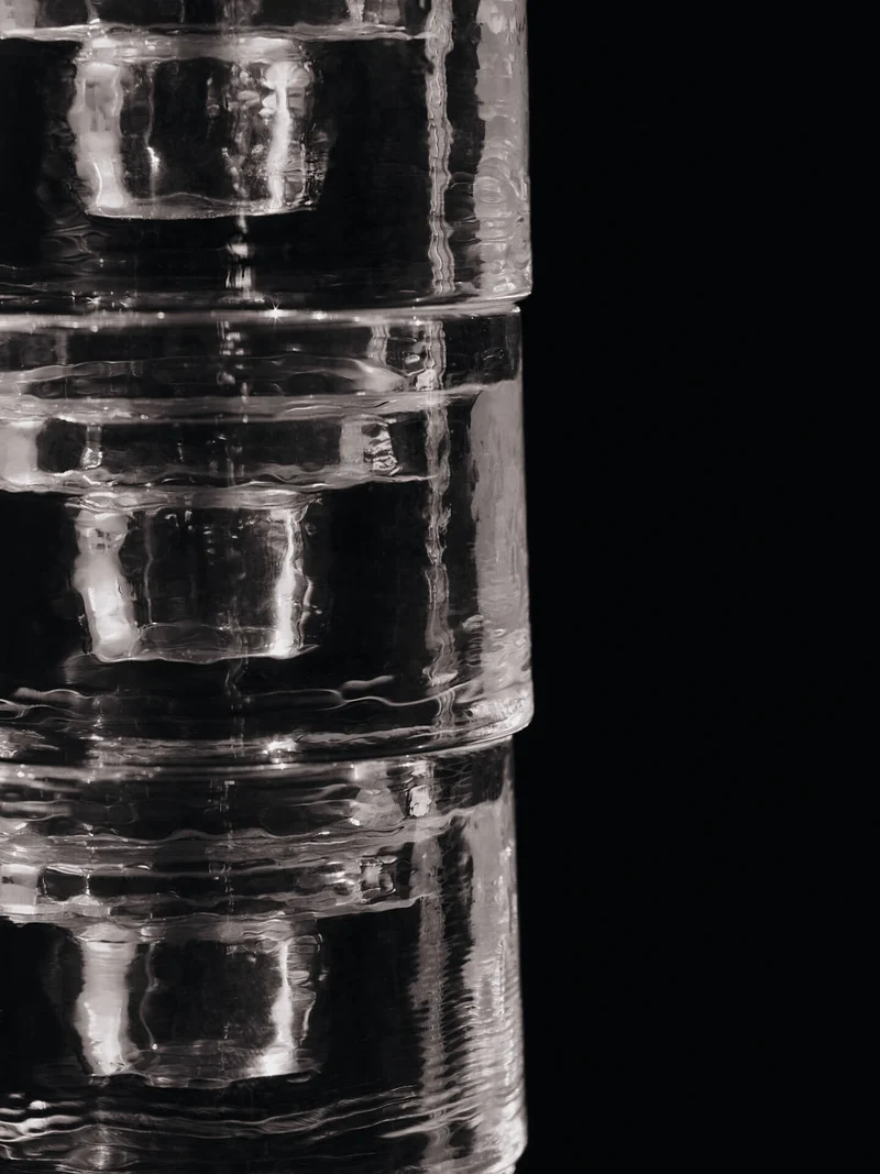 Gradia Candle Holder - Round - Clear