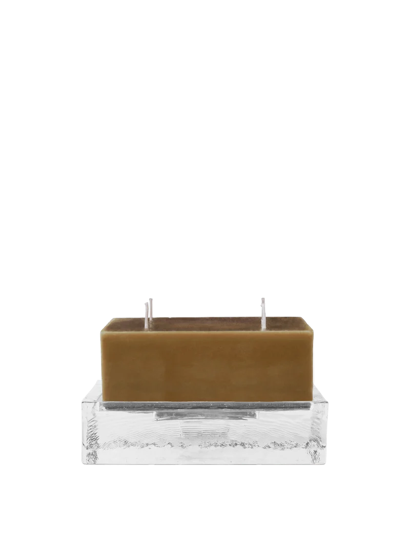 Gradia Candle Holder - Square - Clear