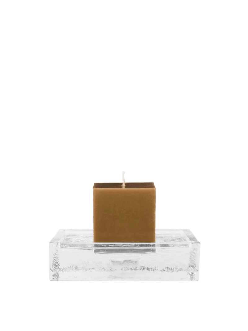 Gradia Candle Holder - Square - Clear