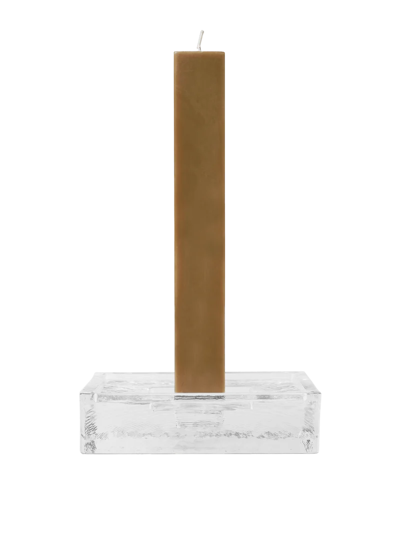 Gradia Candle Holder - Square - Clear