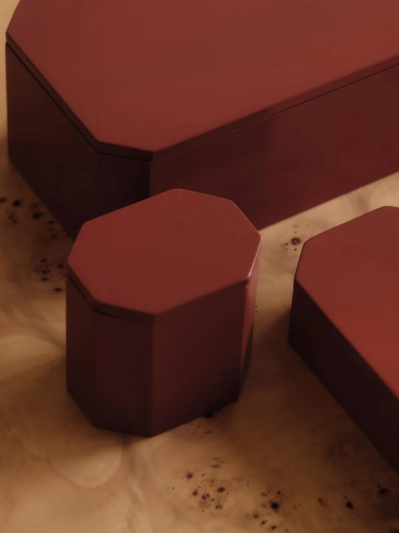 Nova Storage Box - Picante Red