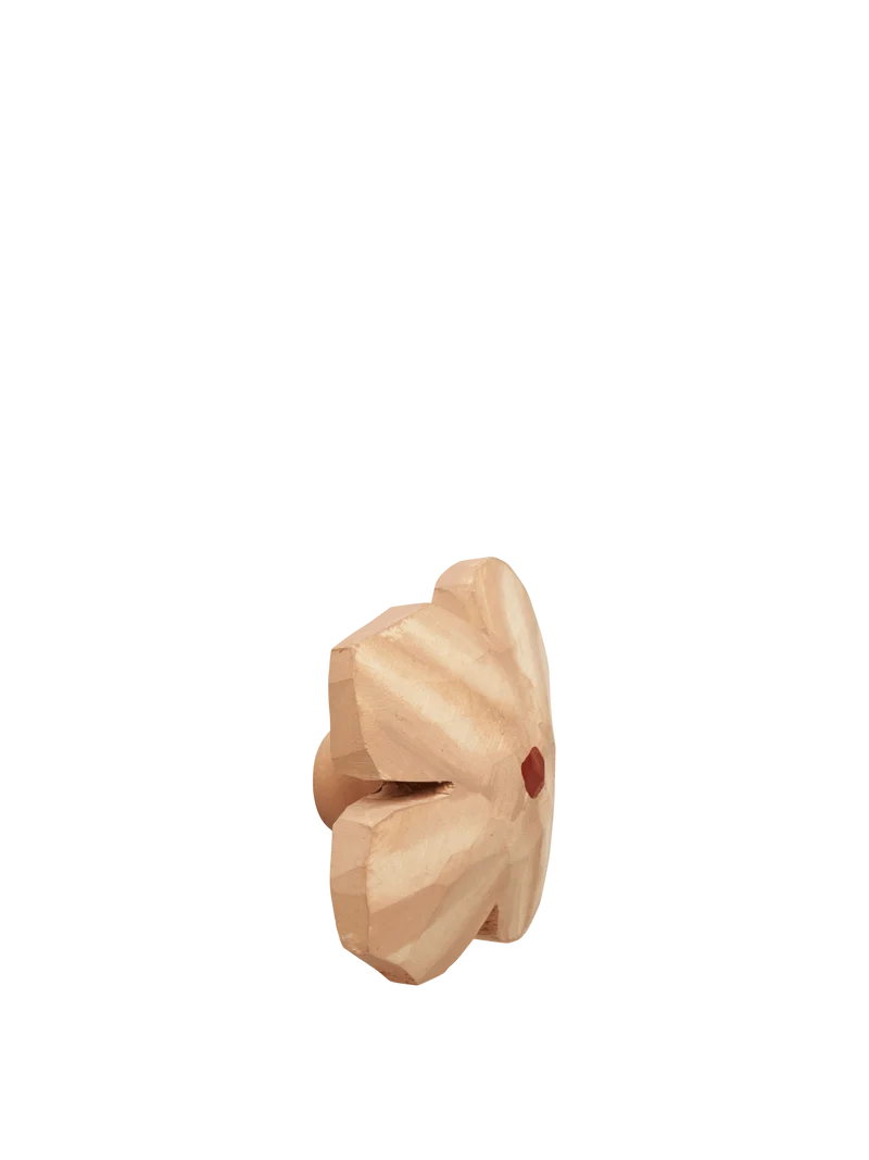 Poesie Hand-carved Hook - Rose