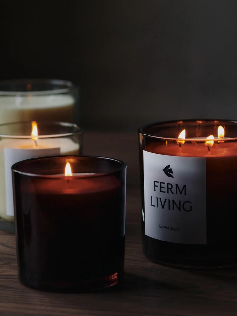 Vitto Scented Candle - Large - Dark Grape